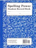 Spelling Power Blue Student Record Book